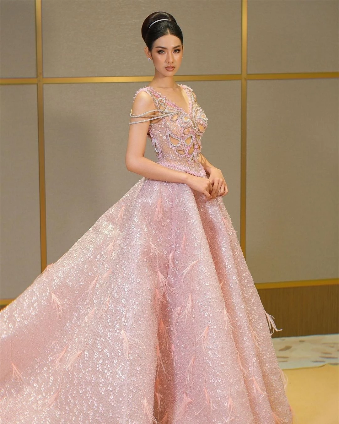 Tân Hoa hậu Hoàn vũ Campuchia được khen ngợi ảnh 14