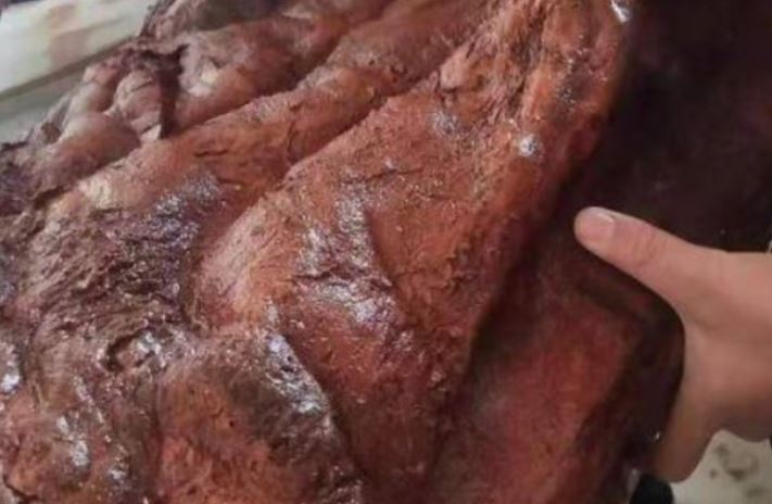 Nhặt được "khúc gỗ" nhăn nheo màu đỏ, người đàn ông vớ bẫm khi đem đi thẩm định