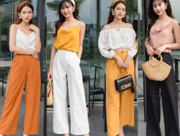 Muốn mặc quần ống rộng nhưng lại sợ bị "dìm" chiều cao thì bạn hãy học ngay những mẹo này