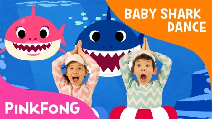 MV Baby Shark cán mốc hơn13 tỉ lượt xem trên nền tảng YouTube (Ảnhchụp màn hình)