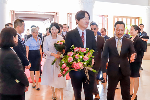 Furama Resort Đà Nẵng long trọng chào đón Hoàng thái tử Nhật Bản Akishino và Công nương Kawashima Kiko