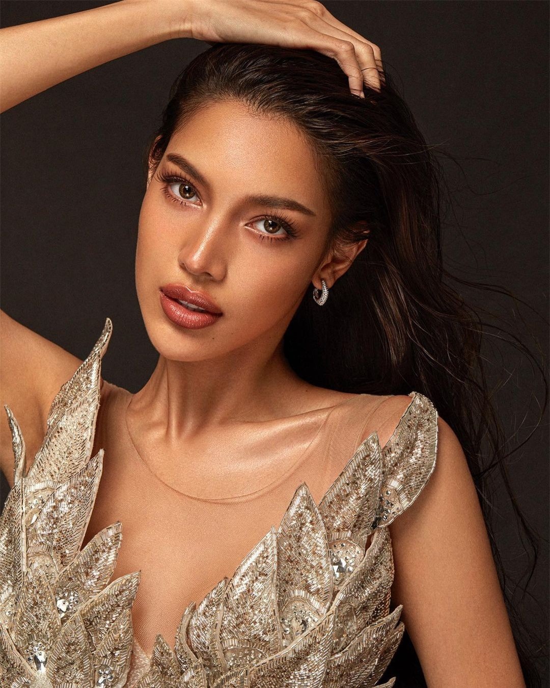 Nhan sắc đối thủ của Ngọc Hằng ở Hoa hậu Liên lục địa được khen ngợi ảnh 16