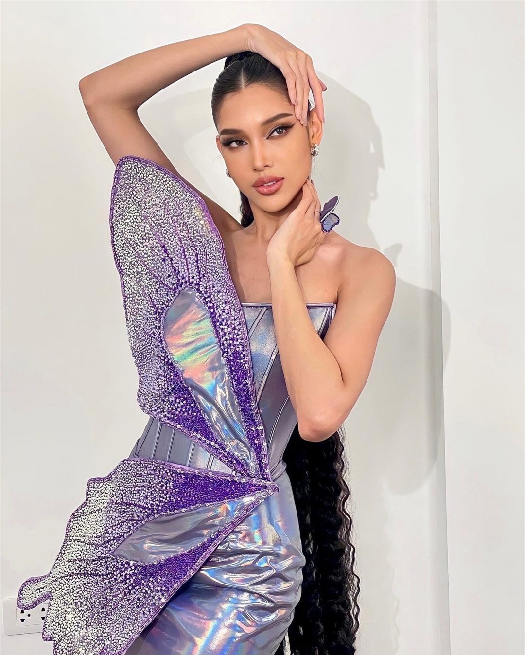 Nhan sắc đối thủ của Ngọc Hằng ở Hoa hậu Liên lục địa được khen ngợi ảnh 19