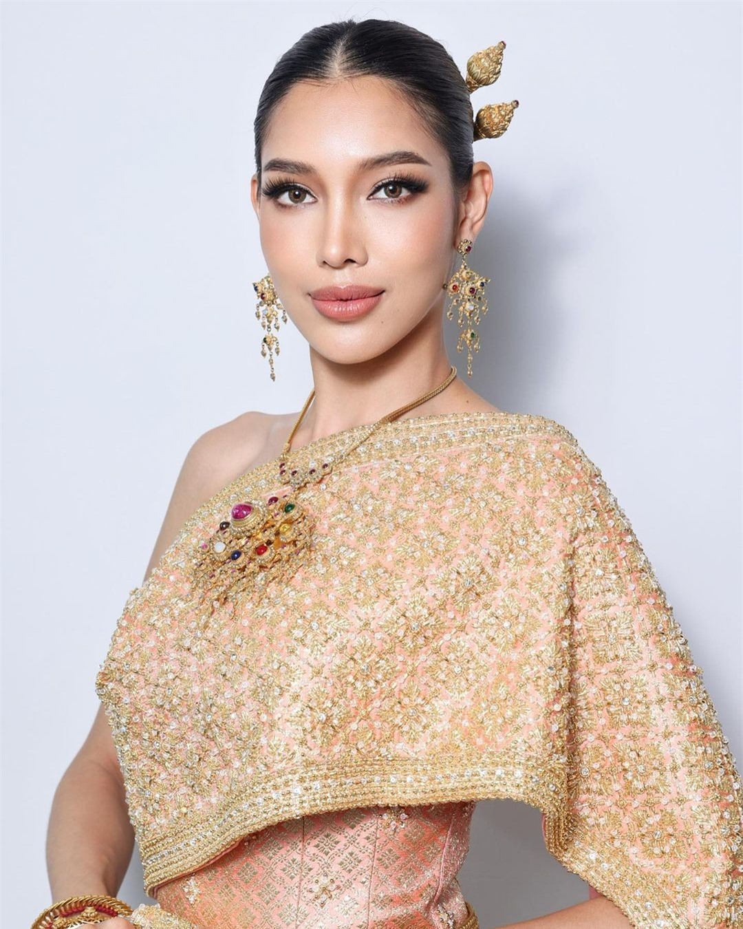 Nhan sắc đối thủ của Ngọc Hằng ở Hoa hậu Liên lục địa được khen ngợi ảnh 21