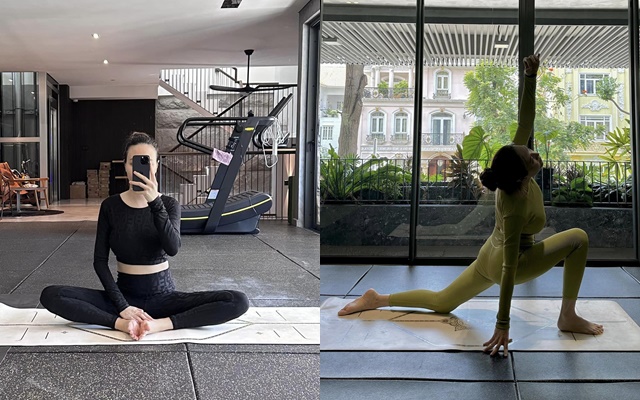 Hà Hồ, Đàm Thu Trang và các mẹ bỉm Vbiz chăm tập yoga sau sinh: Không những giảm cân mà còn được thêm loạt lợi ích
