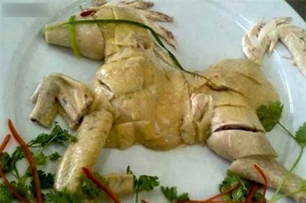 Một phiên bản 'Chặt gà hóa ngựa' khác được dân tình trầm trồ. ảnh 4 Một phiên bản 'Chặt gà hóa ngựa' khác được dân tình trầm trồ. ảnh 4