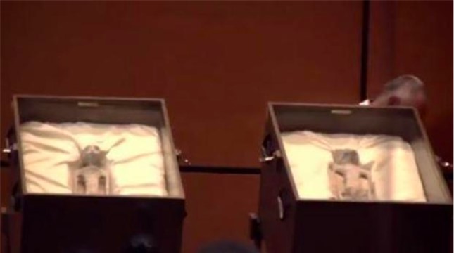 Hoá thạch 1.000 năm tuổi của ‘người ngoài hành tinh’ được đưa ra Quốc hội Mexico ảnh 2