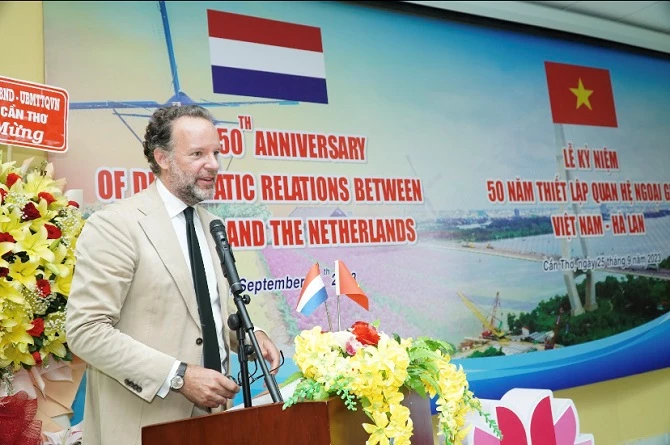 Tổng Lãnh sự Vương quốc Hà Lan Daniel Stork tự hào và tin tưởng mối quan hệ Việt Nam - Hà Lan sẽ ngày càng phát triển bền vững