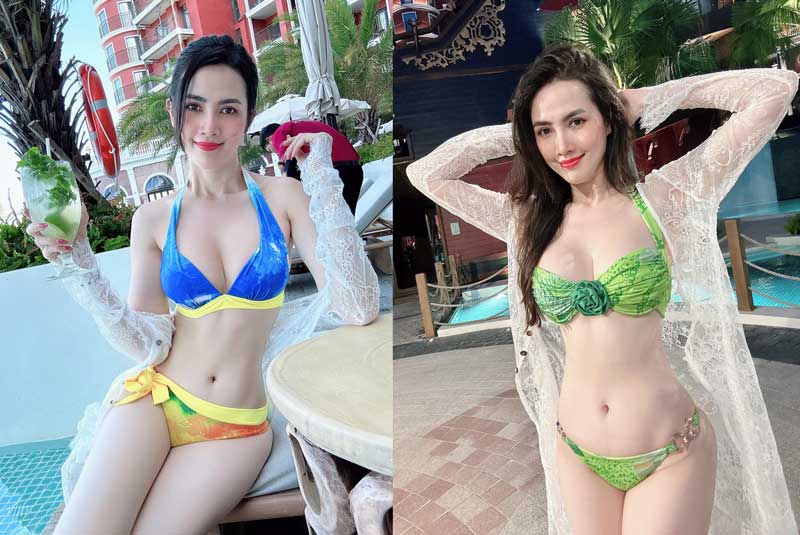 'Bỏng mắt' trước thân hình của Hoa hậu Đại sứ Du lịch Thế giới là người Việt 