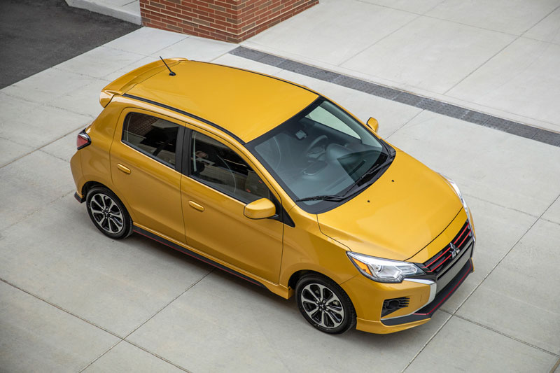 Top 10 xe hatchback tiết kiệm nhiên liệu nhất năm 2023: Mitsubishi Mirage đứng đầu