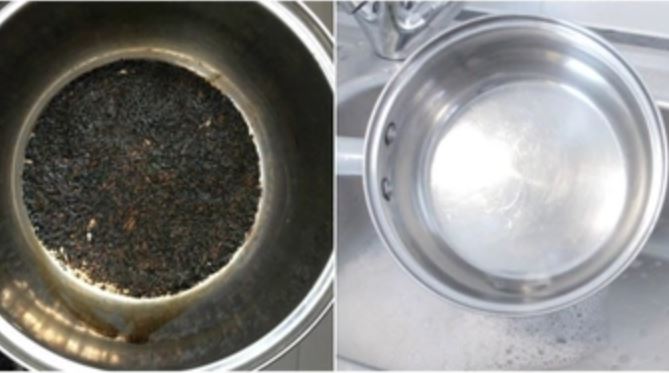 10 cách làm sạch nồi bị cháy khét, mẹo thứ 6 siêu dễ vụng đến mấy cũng làm được