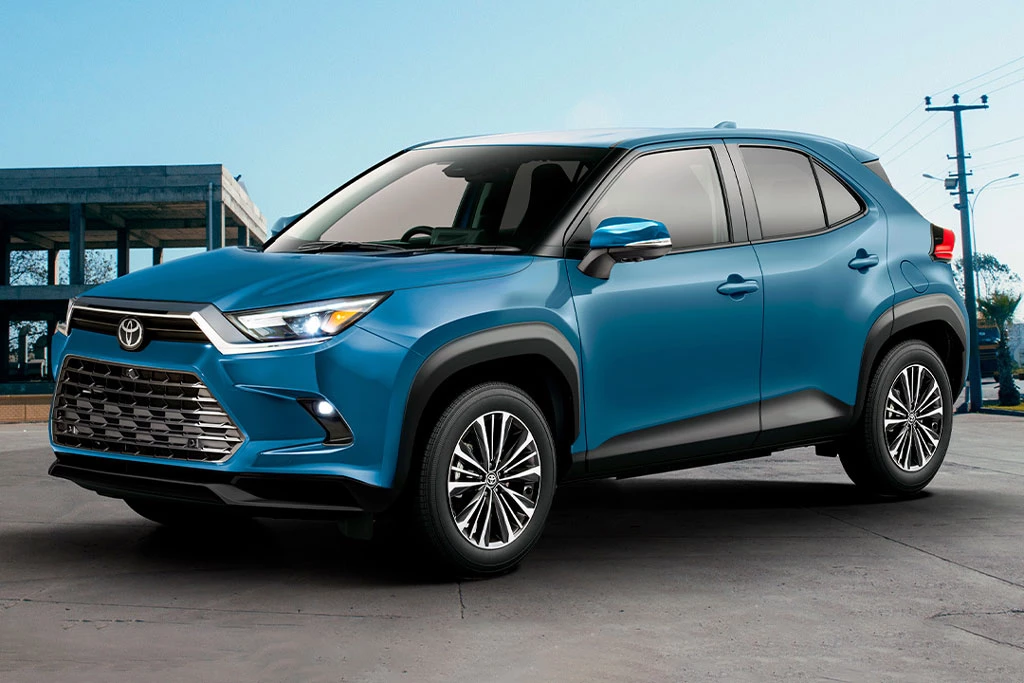 Hình ảnh thiết kế SUV mới của Toyota.