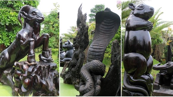 Câu chuyện kỳ bí về ‘báu vật’ trăm năm được vớt từ đáy sông Tiền: Chạm trổ thành 12 linh vật 'khủng'