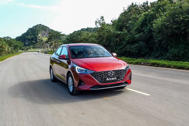 Top 5 xe sedan hạng B đáng mua nhất tại Việt Nam năm 2023: Hyundai Accent đứng đầu