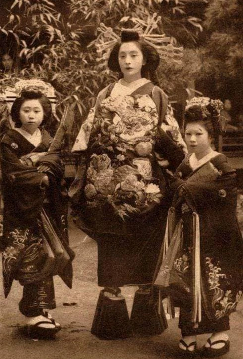 Nhan sắc chim sa cá lặn của các phi tần và người đẹp Nhật Bản cuối thế kỷ 19 - Ảnh 9.