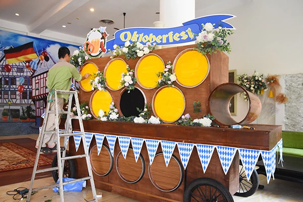 Furama Resort Đà Nẵng đang khẩn trương chuẩn bị cho lễ hội bia Đức GBA Oktoberfest Vietnam 2023 sẽ được tổ chức vào chiều 6/10