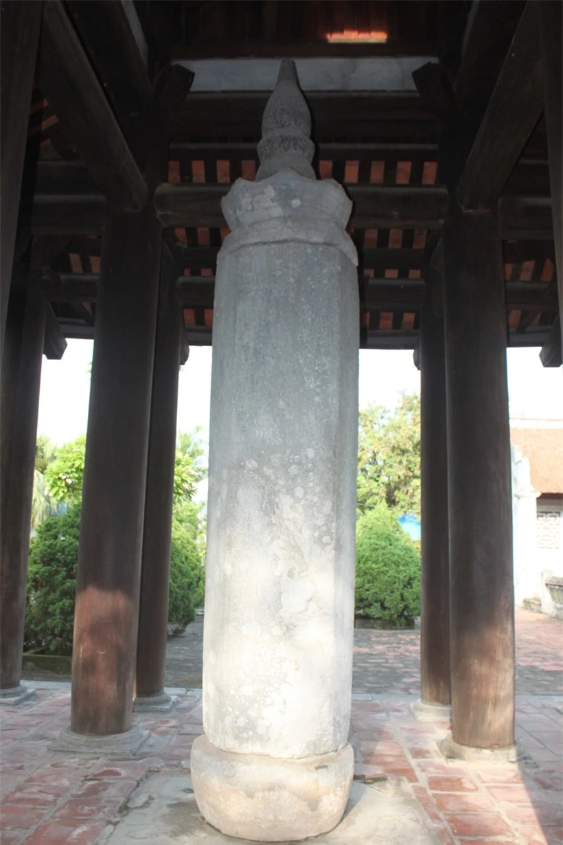 Chùa Nhất Trụ và cột kinh bằng đá do vua Lê Đại Hành dựng năm 996. ảnh 2