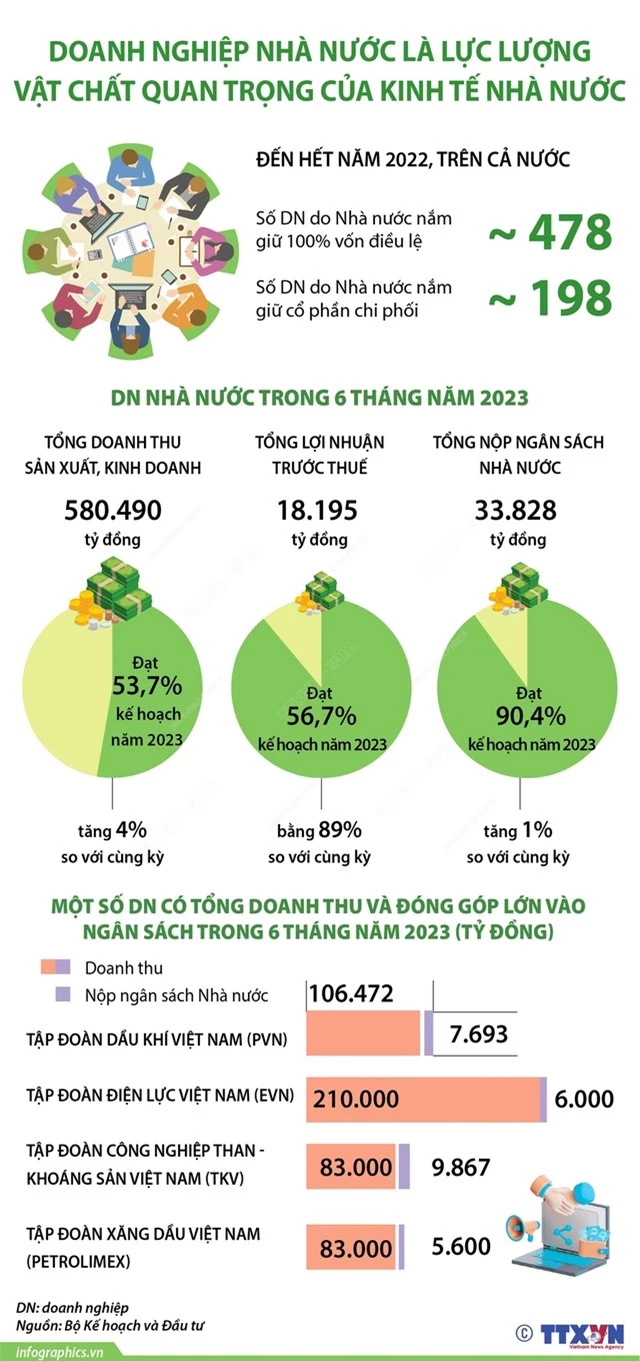 Doanh nghiệp Nhà nước là lực lượng vật chất quan trọng của kinh tế nhà nước - Ảnh 1.