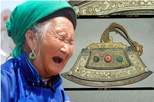 Bà lão tìm thấy vật gia truyền sau trận hỏa hoạn, chuyên gia sốt sắng truy hỏi: Rốt cuộc tổ tiên bà là ai?