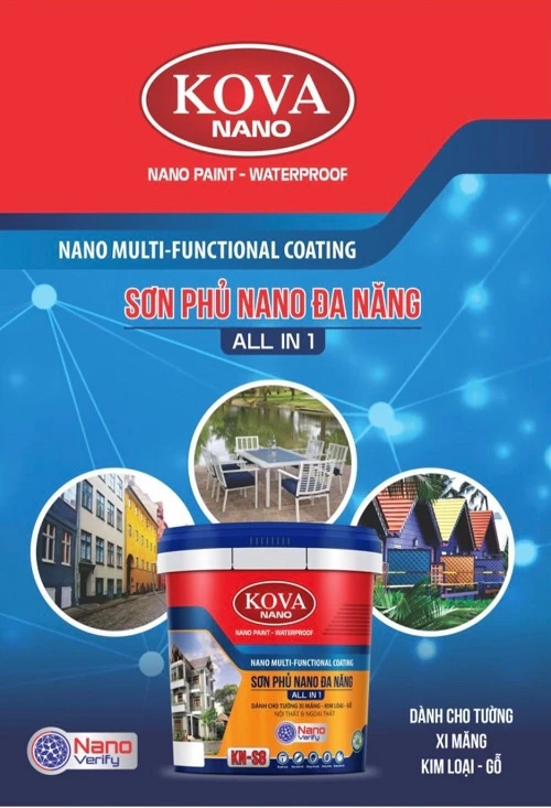 Kova nano từng bước khẳng định chất lượng vượt trội so với các dòng nhập khẩu hiện nay.