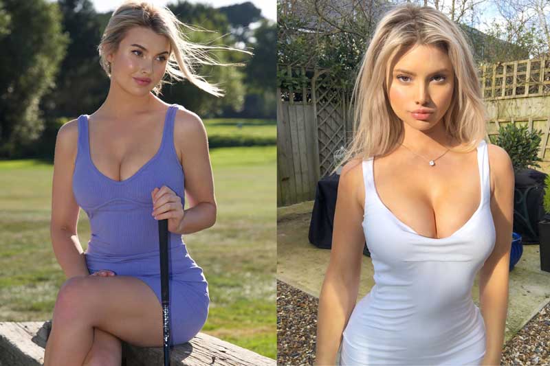 Ngắm vòng 1 nặng trĩu của nữ golf thủ quyến rũ nhất nhì thế giới