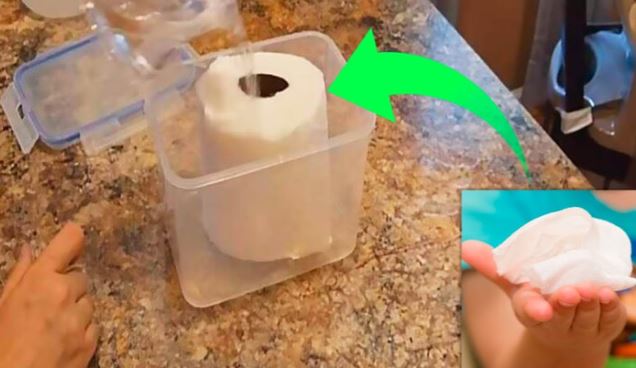 Tác dụng thần kỳ khi đổ giấm trắng vào giấy vệ sinh