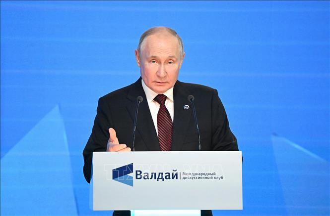 Những điểm chính trong bài phát biểu của Tổng thống Putin tại Sochi