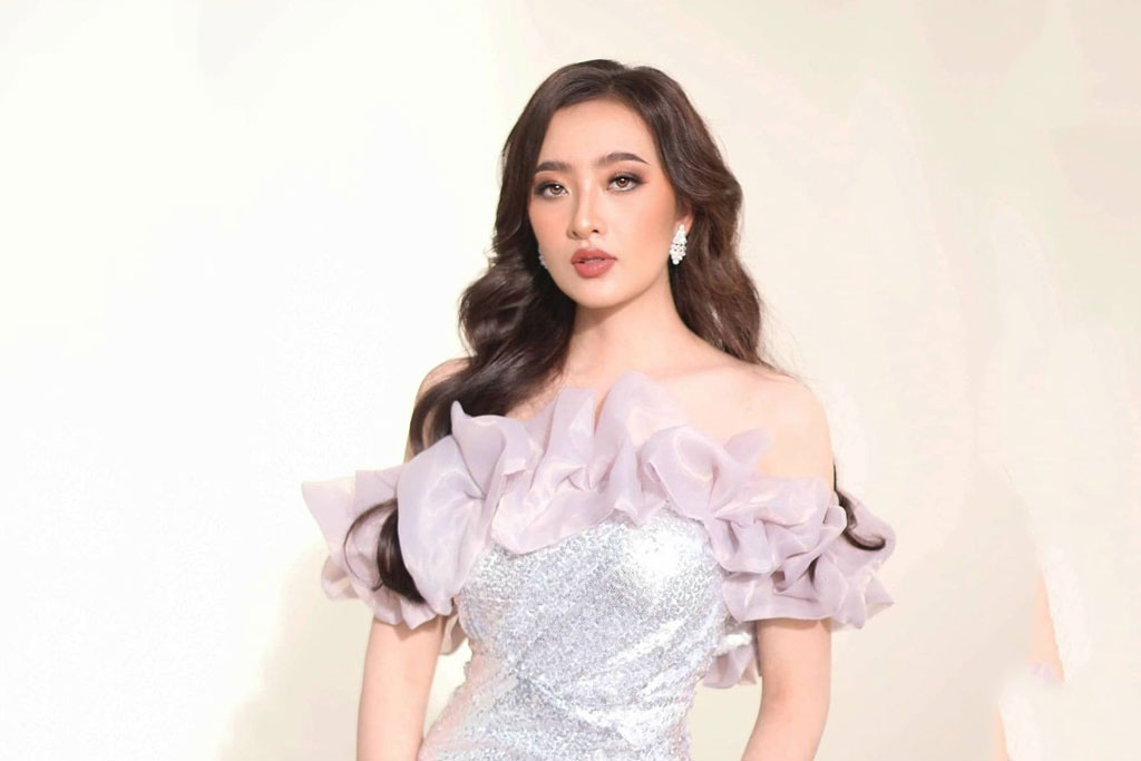 Nhan sắc đời thường người đẹp Lào sang Việt Nam thi hoa hậu