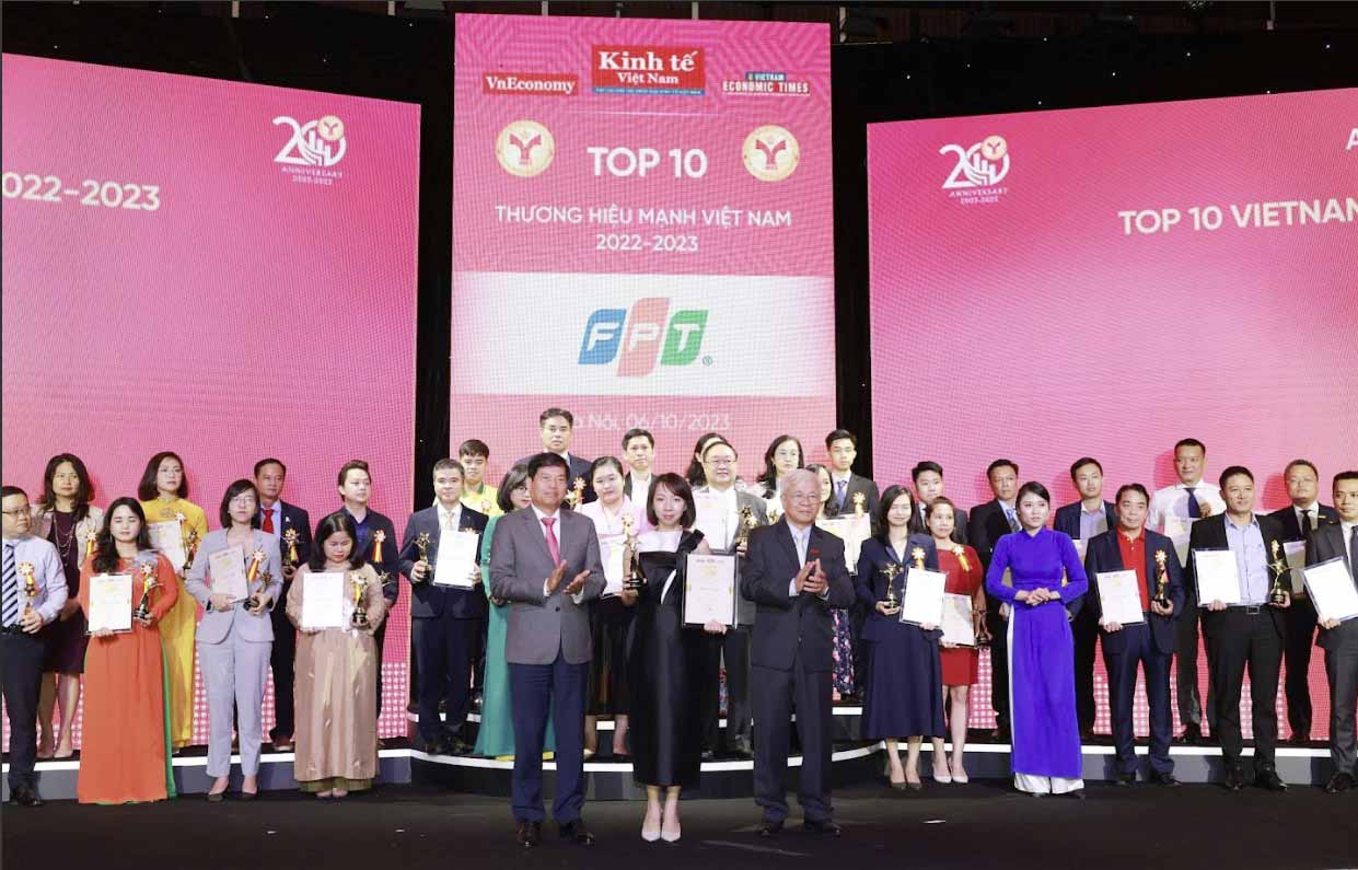 FPT vào Top 10 thương hiệu mạnh Việt Nam