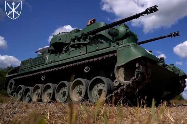 Pháo phòng không tự hành Gepard trở thành khắc tinh UAV cảm tử Shahed-136