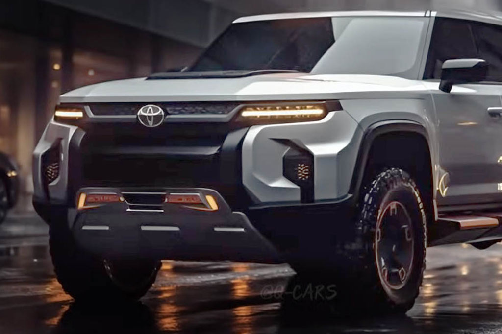 Hé lộ thiết kế ‘chất như nước cất’ của Toyota Fortuner Hybrid 2024 