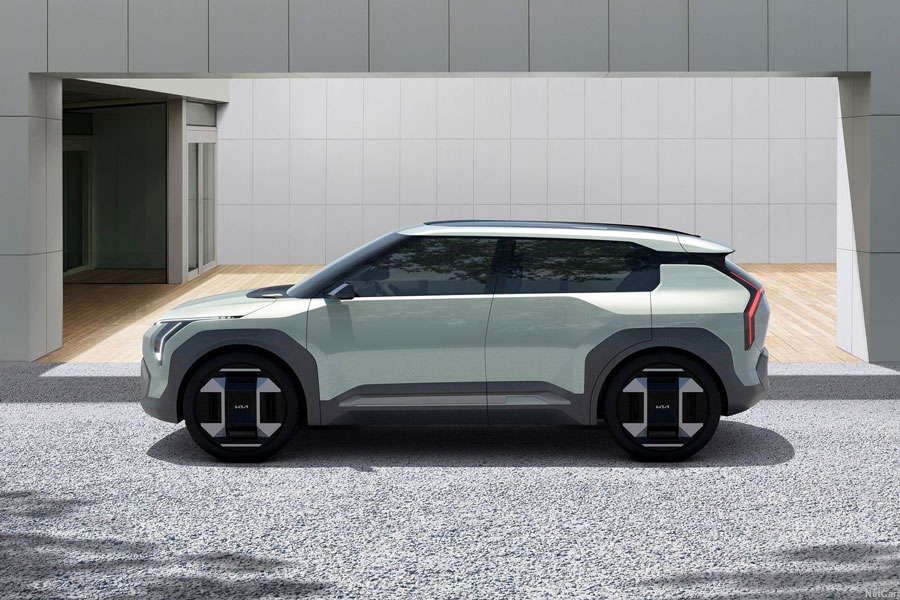 Hé lộ thiết kế 'chất như nước cất' của Kia EV3