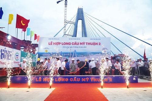 Hợp long cây cầu hơn 5000 tỷ đồng nối Cần Thơ - TP Hồ Chí Minh