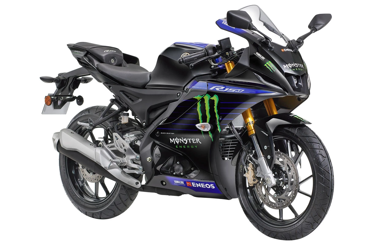 Yamaha YZF-R15M Monster Energy 2023.