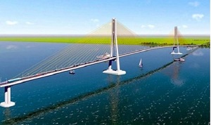 Khởi công cầu Đại Ngãi nối Trà Vinh với Sóc Trăng, trị giá hơn 8.000 tỷ đồng