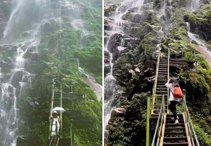 Khung cảnh ngọn thác hùng vĩ ở Lào Cai khiến nhiều người trầm trồ: Không ngờ ở Việt Nam có nơi đẹp như vậy!