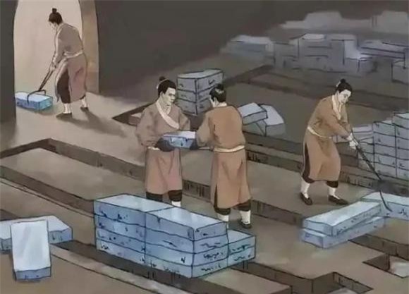 người xưa, người cổ đại, tủ lạnh, băng giám, băng giám thời cổ đại