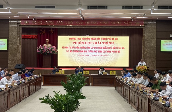 Hà Nội: Đa số dự án xây dựng trường học tại đô thị chưa theo đúng tiến độ