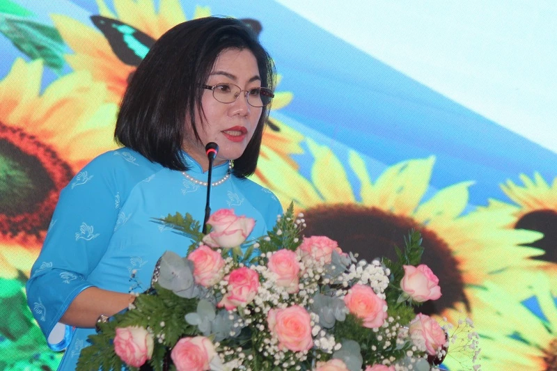 Bà Nguyễn Thị Phương Thảo - Phó Chủ tịch Hội LHPN tỉnh Lâm Đồng.