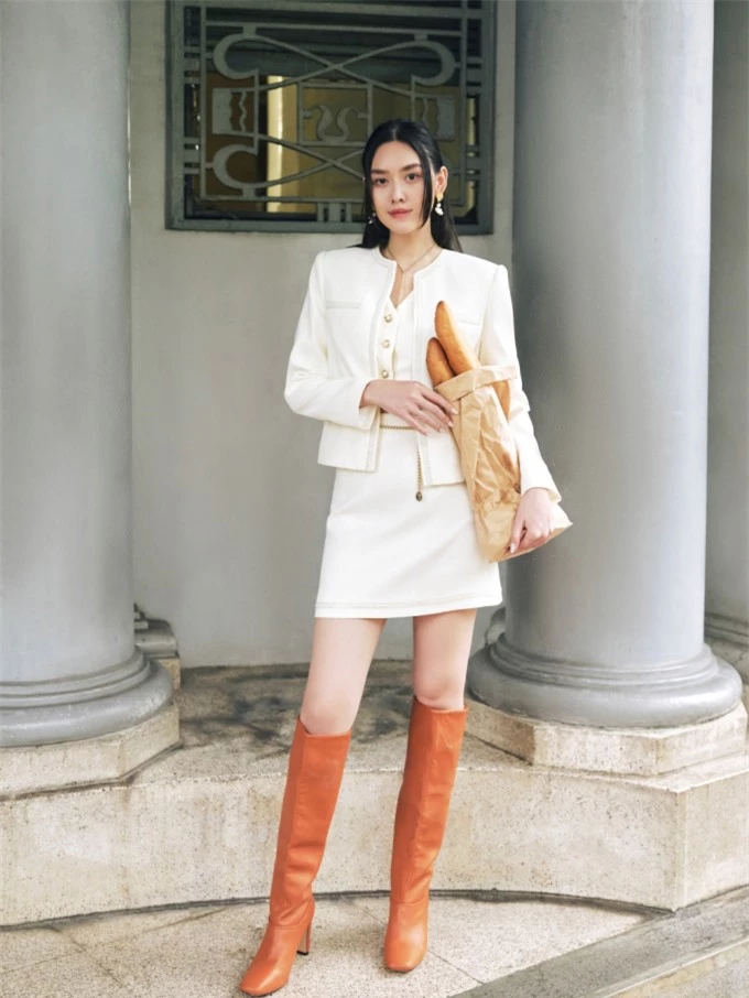Á hậu Tường San gợi ý cách lên đồ thu đông chuẩn phong cách quiet luxury Á hậu Tường San gợi ý cách lên đồ thu đông chuẩn phong cách quiet luxury