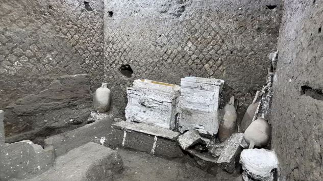 Phát hiện phòng ngủ dành cho nô lệ ở ngoại ô Pompeii