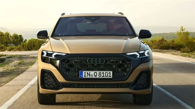 Audi Q8 2024 ra mắt: Hầm hố hơn, máy vẫn mạnh nhưng tiết kiệm xăng hơn nhờ một công nghệ - Ảnh 3.