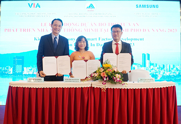 Samsung khởi động dự án hỗ trợ phát triển nhà máy thông minh tại Đà Nẵng