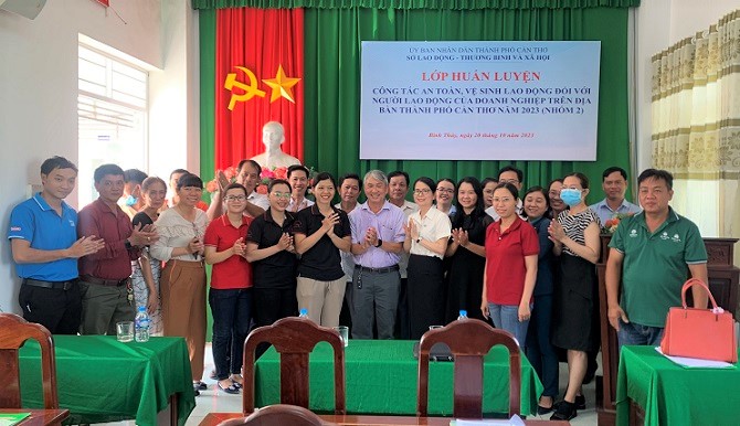 Cần Thơ: Nhiều doanh nghiệp tham gia lớp huấn luyện an toàn vệ sinh lao động