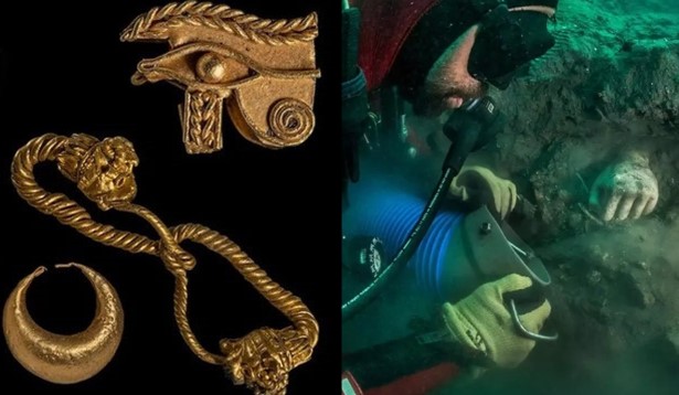 Phát hiện kho báu vô giá trong ngôi đền cổ bị chìm dưới nước, hé lộ chuyện bí ẩn thời Ai Cập cổ đại