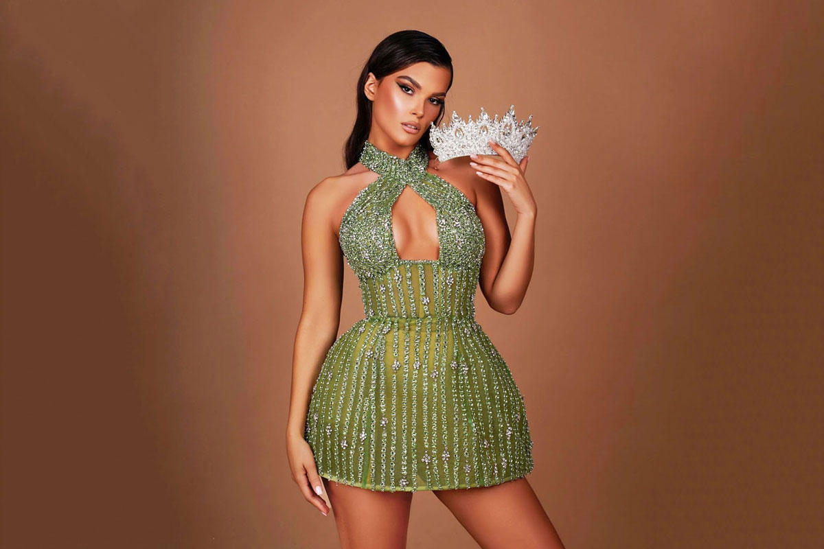 Ngắm nhan sắc chân dài Albania dự thi Hoa hậu Hòa bình Quốc tế 2023