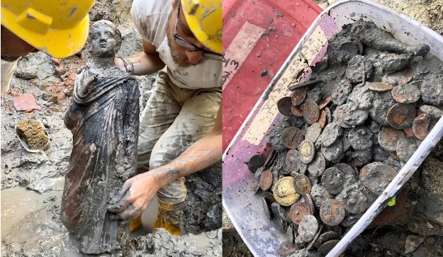 Khai quật ‘kho báu vô song’ ở Ý, phát hiện loạt bảo vật quý hiếm khiến thế giới ngỡ ngàng