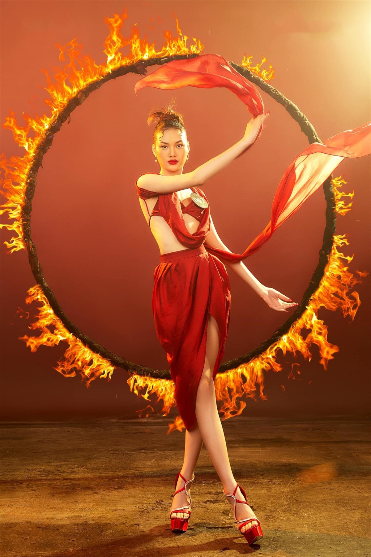 Nhan sắc cô gái cao 1,77 m là Á hậu 1 tại Hoa hậu Trái Đất Việt Nam ảnh 2