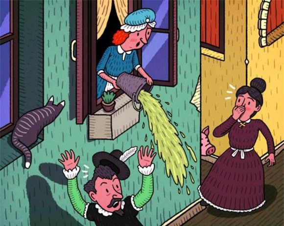 nhà vệ sinh ngày xưa 8 phòng tắm, nhà vệ sinh, nhà vệ sinh ngày xưa, kiến thức