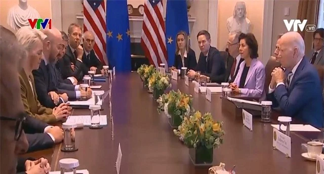 Mỹ - EU họp thượng đỉnh: Củng cố quan hệ xuyên Đại Tây Dương - Ảnh 2.